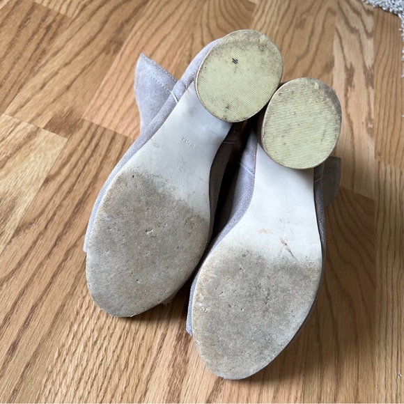 Jeffery Campbell | Oath Infinity Heel Peep Toe Bootie, Taupe, Size 8.5 - Picture 8 of 12